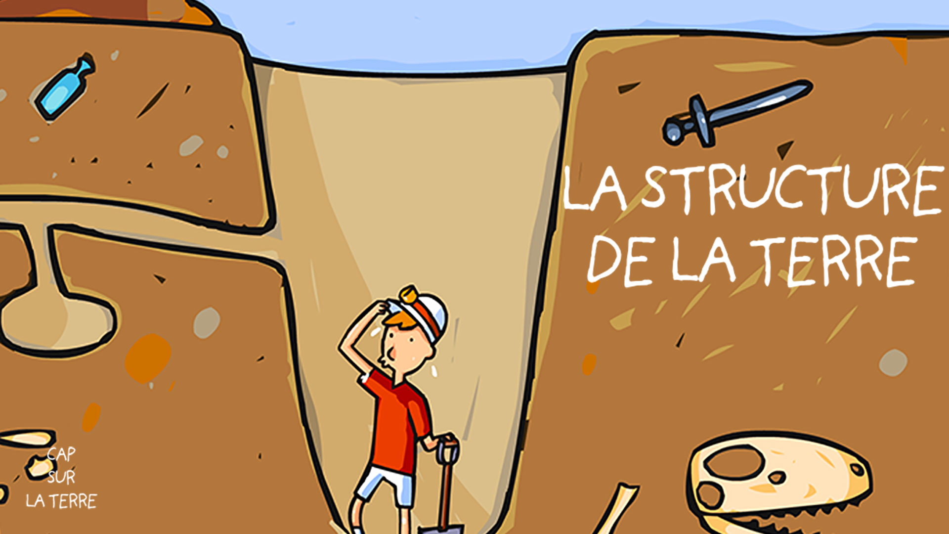 Vignette de la vidéo La structure de la Terre